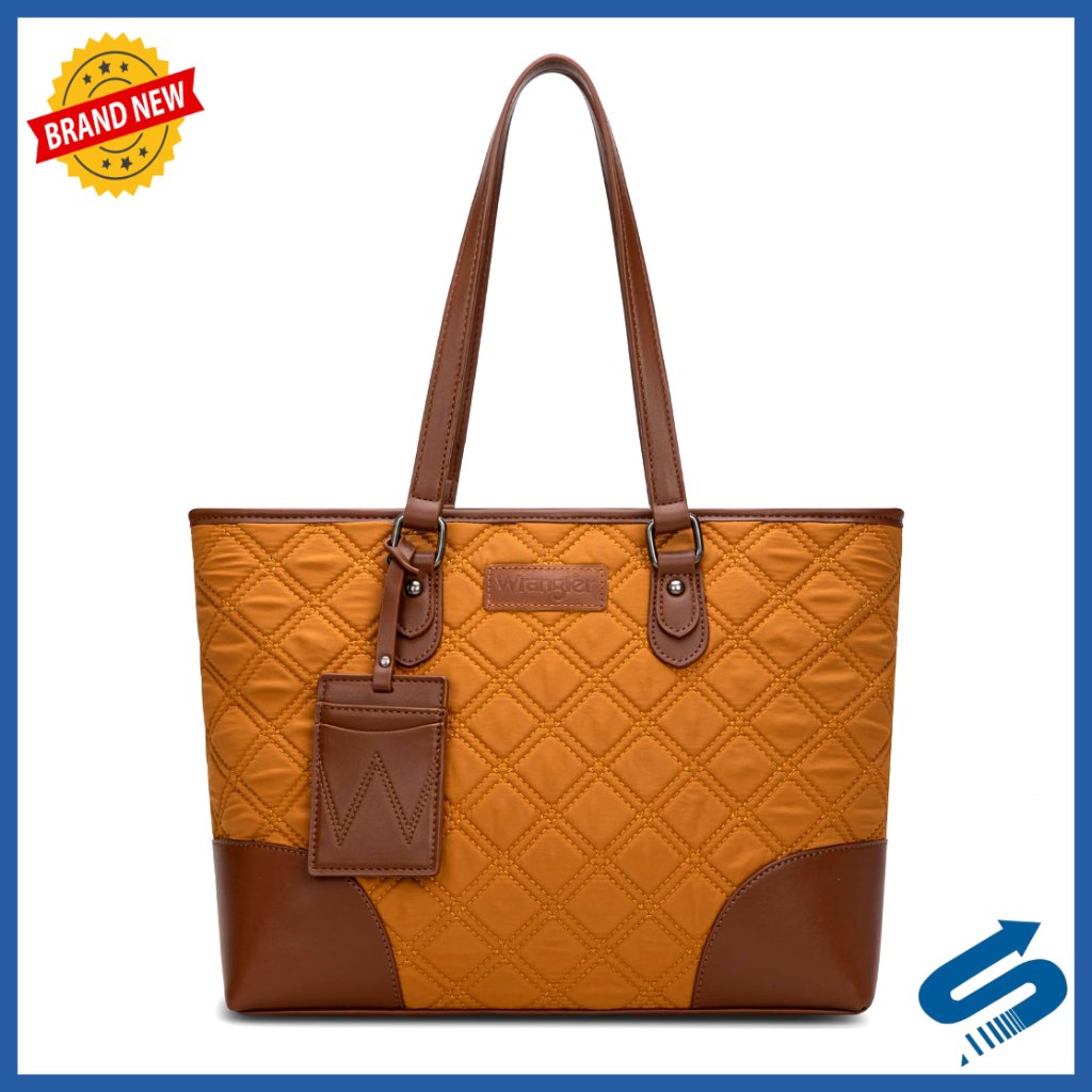 Medium Quilted Puffer Tote Shoulder Bag For Work School Lifestyle